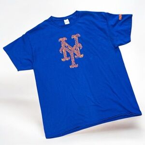 New York Mets Dunkin’ Donuts Promo Short‎ Sleeve Tee Shirt - Size L